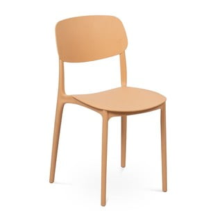 Oranžová plastová zahradní židle Hébé – Bonami Essentials