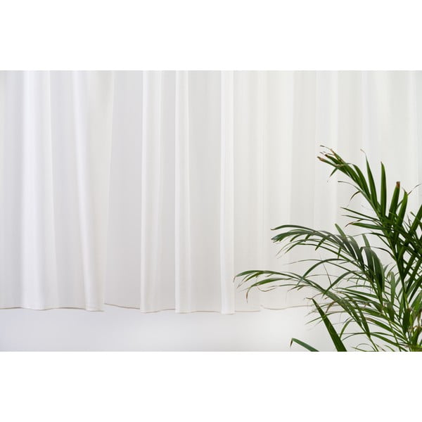 Krémová záclona 280x160 cm Barbara – Mendola Fabrics-image-3