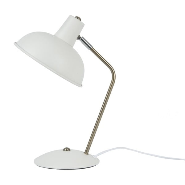 Bílá stolní lampa Leitmotiv Hood