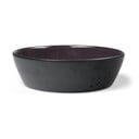 Černá/fialová miska z kameniny Gastro Black/Purple – Bitz