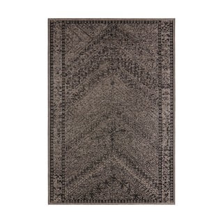 Hnědo-černý venkovní koberec NORTHRUGS Mardin, 200 x 290 cm