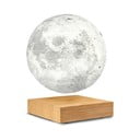Stolní levitující lampa ve tvaru Měsíce Gingko Moon White Ash