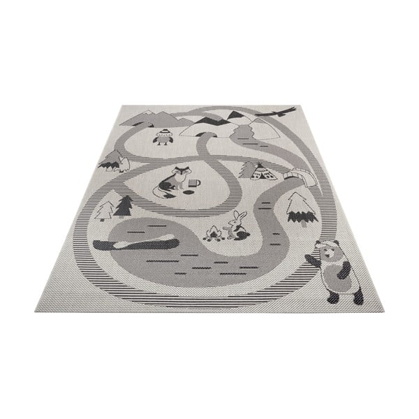 Krémový dětský koberec Ragami Animals, 160 x 230 cm-image-2