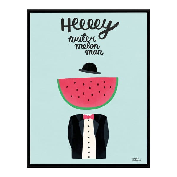 Plakát Michelle Carlslund Water Melon Man, 30 x 40 cm