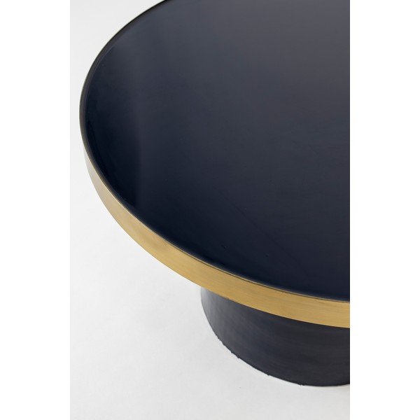 Kovový kulatý odkládací stolek ø 60 cm Glam – Zuiver-image-3