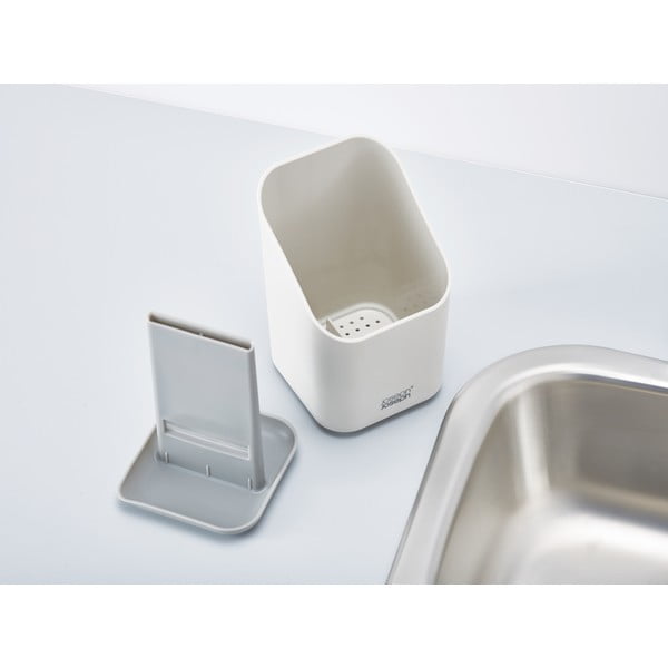 Světle šedý plastový odkapávač na příbory 12x11 cm Duo – Joseph Joseph-image-3