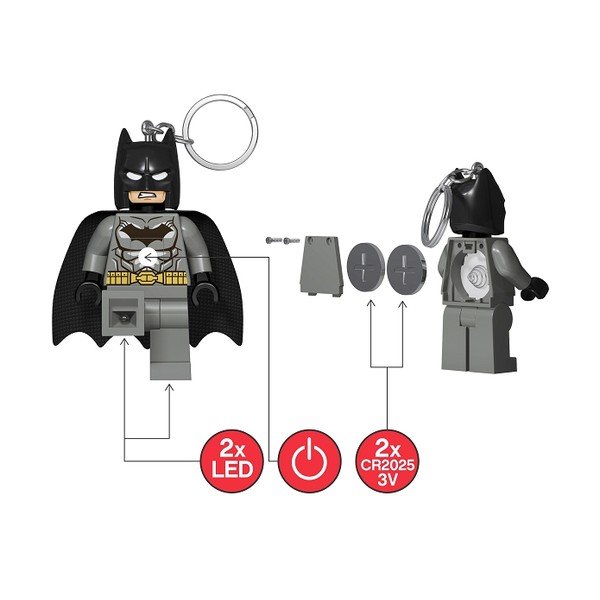 Klíčenka se svítilnou Batman – LEGO®-image-3