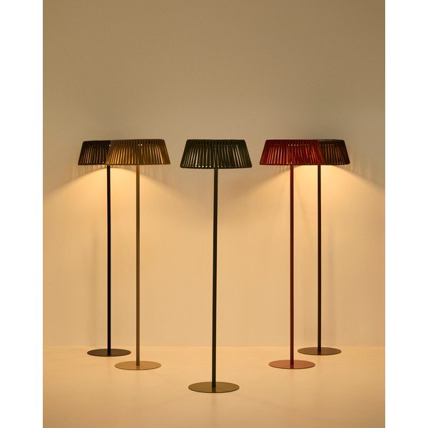 LED přenosné/stojací solární venkovní svítidlo (výška 160 cm) Aldet – Kave Home-image-4