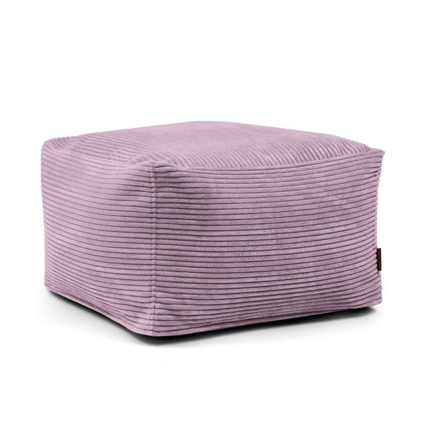 Fialový manšestrový sedací vak Softbox MooG – SLOWDOWN