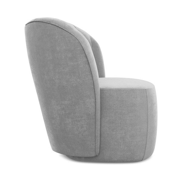 Šedé žinylkové křeslo Keloa – Makamii-image-2