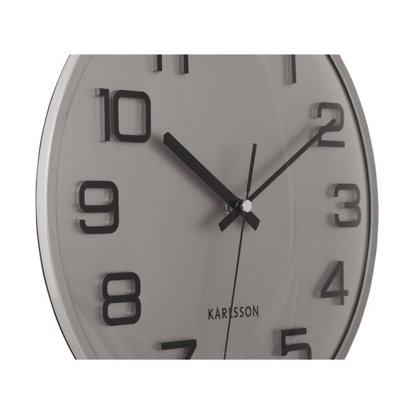 Nástěnné hodiny ø 30,5 cm 3D Numbers – Karlsson-image-2