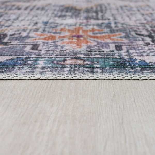 Modro-šedý pratelný koberec 230x160 cm FOLD Millie - Flair Rugs-image-3