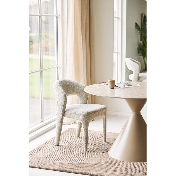 Kulatý jídelní stůl s keramickou deskou ø 120 cm Annecy – House Nordic-image-3