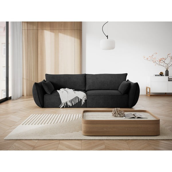 Tmavě šedá pohovka 208 cm Vanda – Mazzini Sofas-image-1