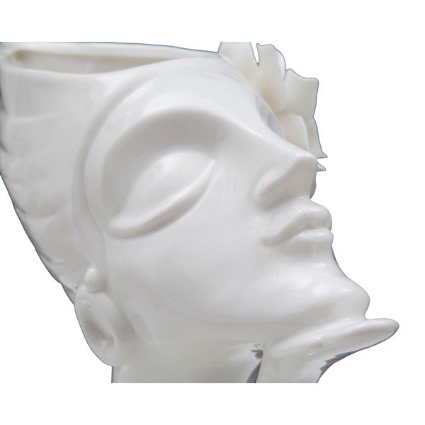 Bílá porcelánová váza Mauro Ferretti Thinking Woman-image-3
