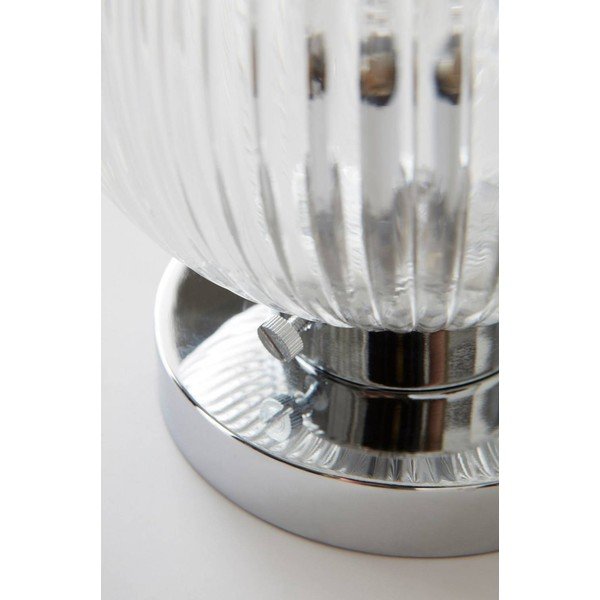 Skleněné stropní svítidlo v leskle stříbrné barvě ø 15 cm Tink – Jotex-image-4