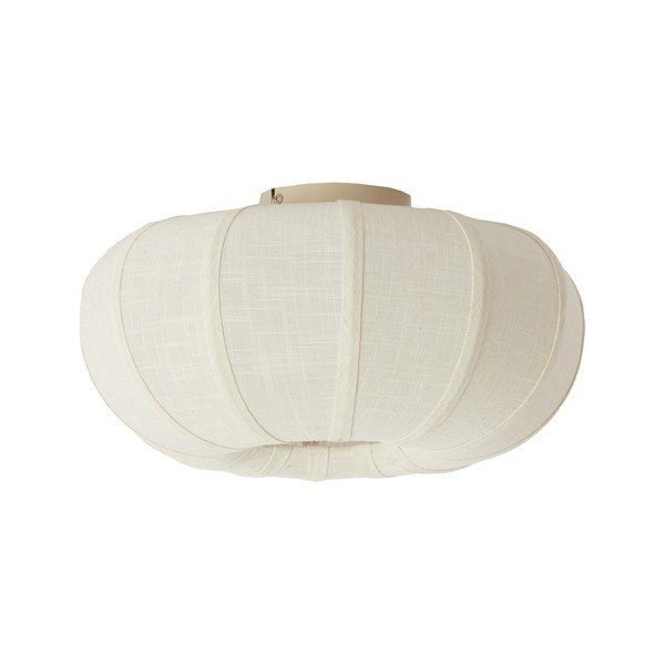 Krémové stropní svítidlo s textilním stínidlem ø 40 cm Zosia – Light & Living