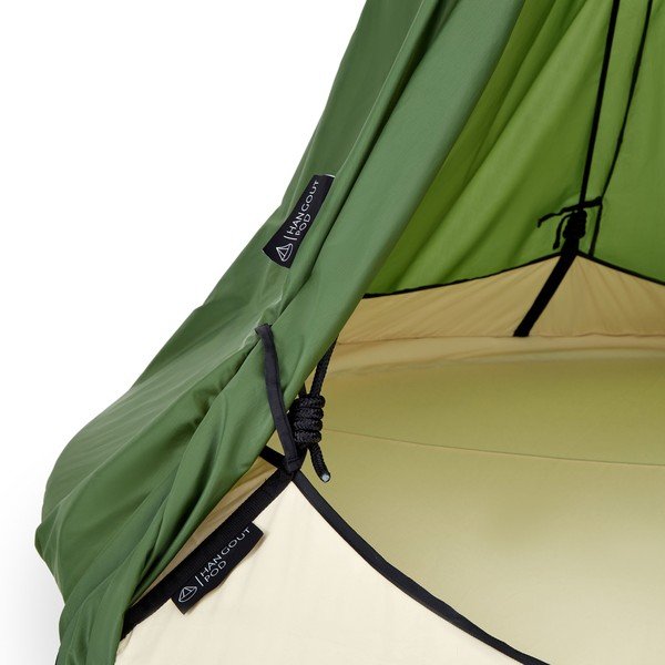 Zelená plachta proti dešti ø 180 cm – Hangout Pod-image-4