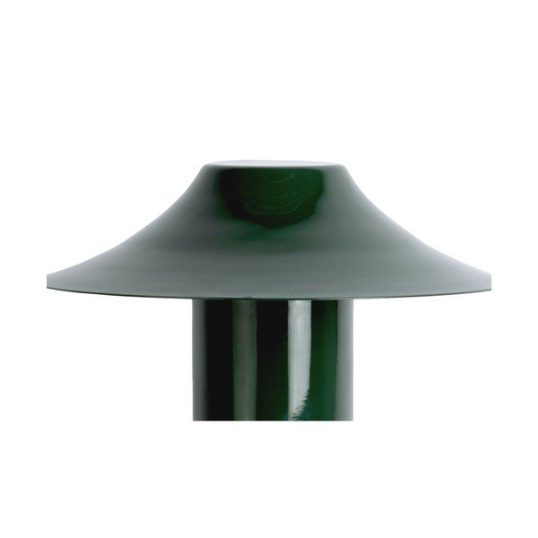 Tmavě zelená kovová stolní lampa (výška 32 cm) Catania Trapeze – Leitmotiv-image-2