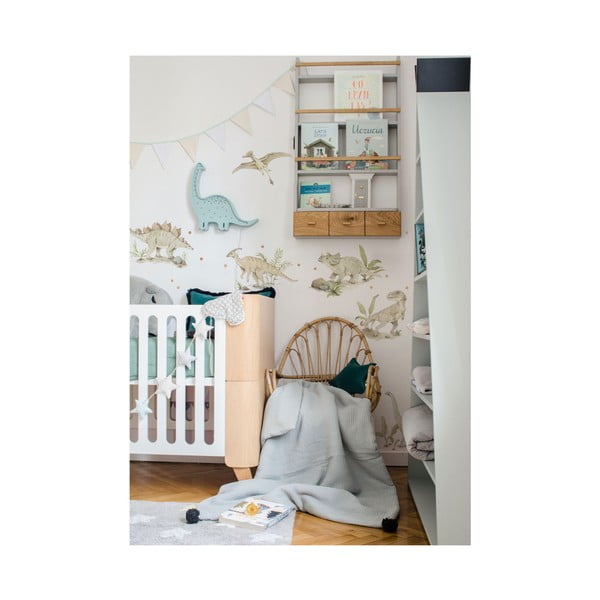 Sada nástěnných dětských samolepek s motivy dinosaura Dekornik Happy Dino, 70 x 70 cm-image-2