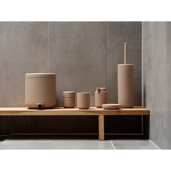 Béžová kameninová WC štětka Ume – Zone-image-2