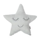 Světle šedý dětský polštářek s příměsí bavlny Mike & Co. NEW YORK Pillow Toy Star, 35 x 35 cm
