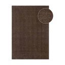 Hnědý ručně tkaný vlněný koberec 160x230 cm Greenwich – Ted Baker