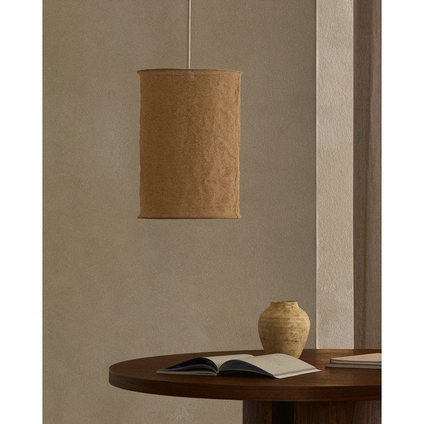 Béžové stínidlo ø 40 cm Mariela – Kave Home-image-1