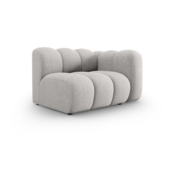 Světle šedý modul pohovky (pravý roh) Lupine – Micadoni Home-image-2