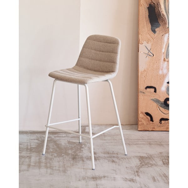 Béžové barové židle v sadě 2 ks 92,5 cm Zunilda – Kave Home-image-1