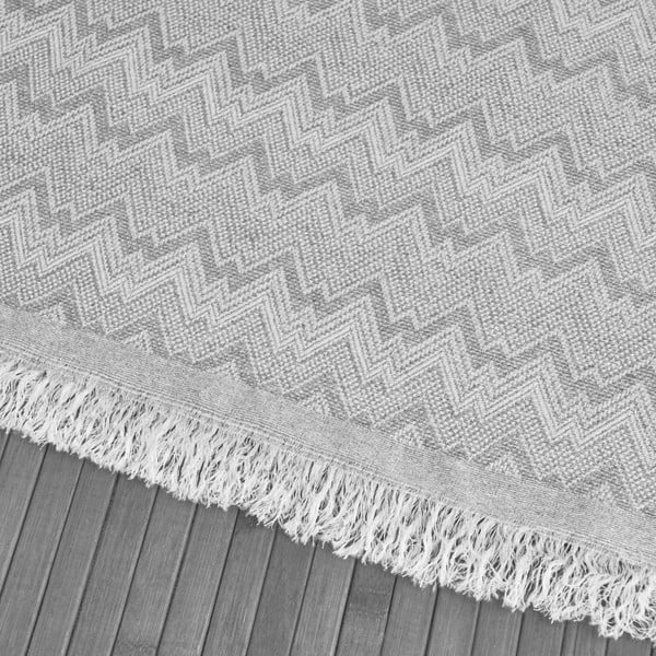 Šedý přehoz na dvoulůžko 180x290 cm Up & Down – Casa Selección-image-1