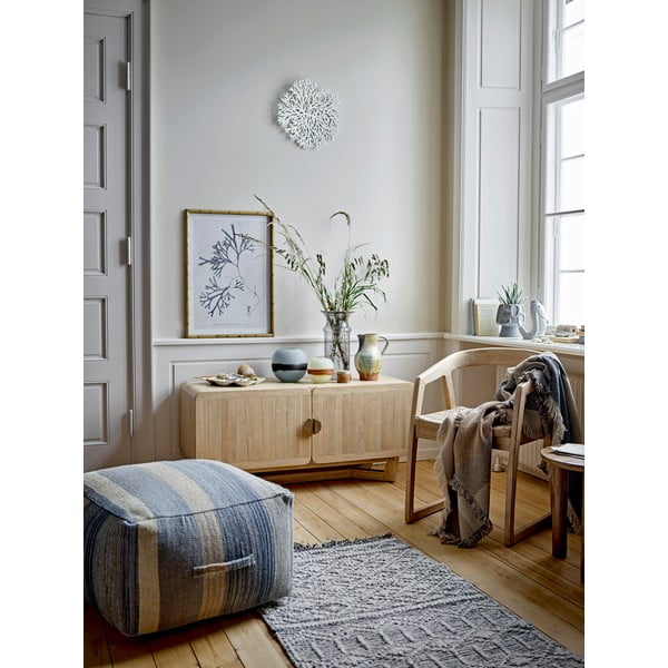 Komoda z kaučukového dřeva v přírodní barvě 120x55x45 cm Serrone – Bloomingville-image-1