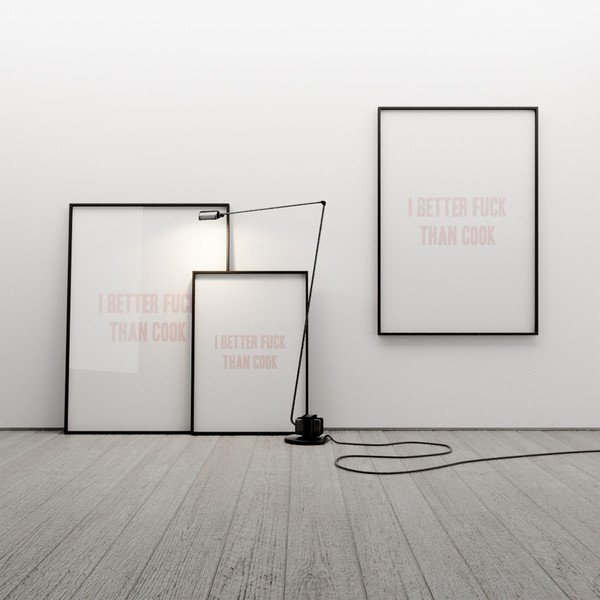 Plakát I better fuck than cook, 100x70 cm-image-2