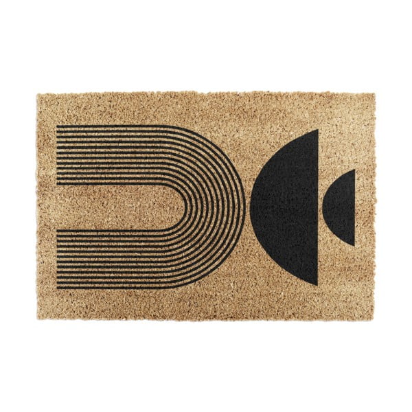 Rohožka z kokosového vlákna 40x60 cm Half Moon – Artsy Doormats