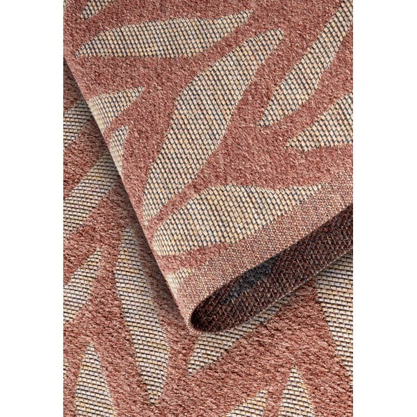 Venkovní koberec z recyklovaných vláken v cihlové barvě 200x290 cm Georgette – Villeroy&Boch-image-3