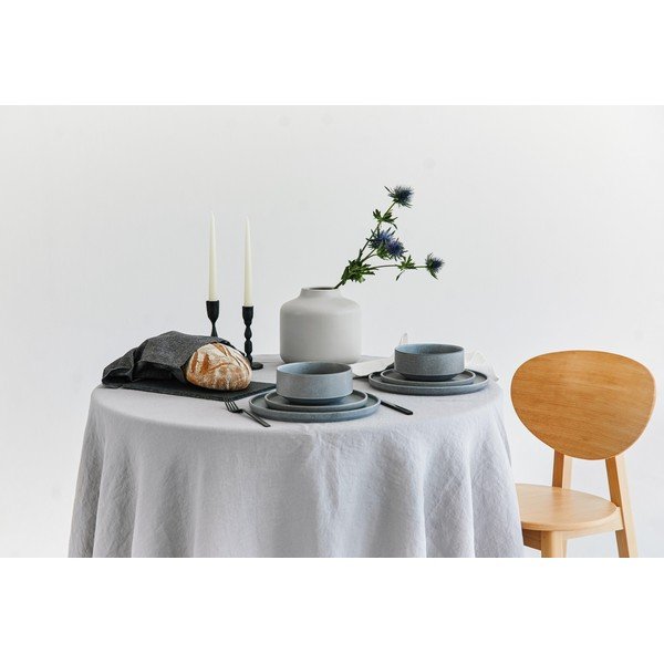 18dílná sada šedého kameninového nádobí Bonami selection Malia-image-1