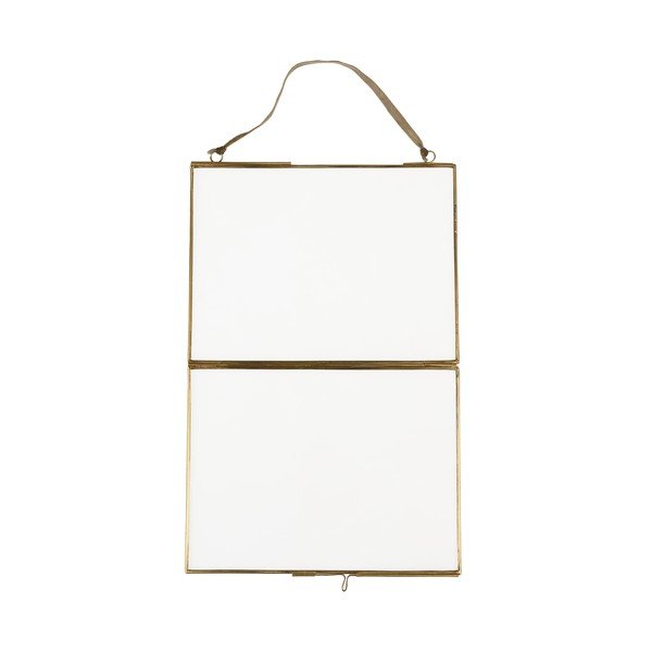 Kovový rámeček na zeď ve zlaté barvě 20x15 cm – Rex London-image-2