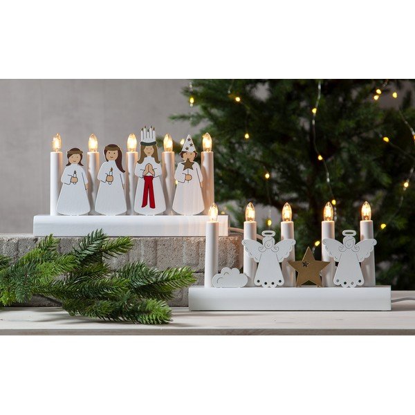 LED svícen do zásuvky (výška 15 cm) Julia – Star Trading-image-1