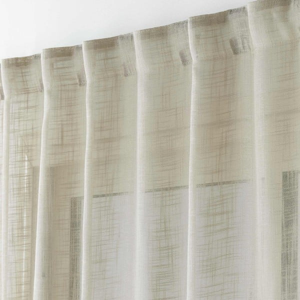 Hnědá záclona 140x240 cm Haltona – douceur d'intérieur-image-1