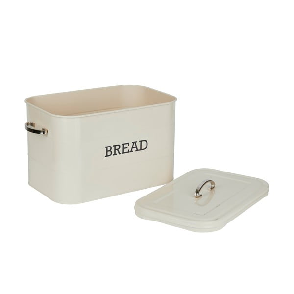 Krémová plechová dóza na chléb Kitchen Craft Nostalgia-image-3
