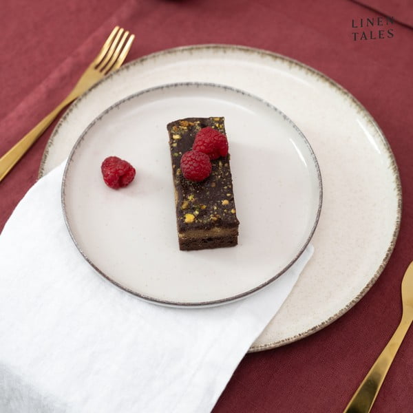 Lněný běhoun na stůl 40x200 cm Marsala – Linen Tales-image-2