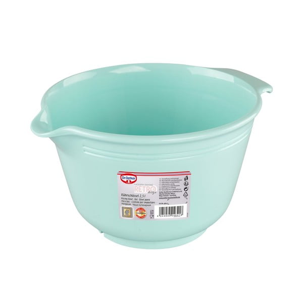 Mátově zelená mísa s výlevkou Dr. Oetker, ø 21 cm-image-1