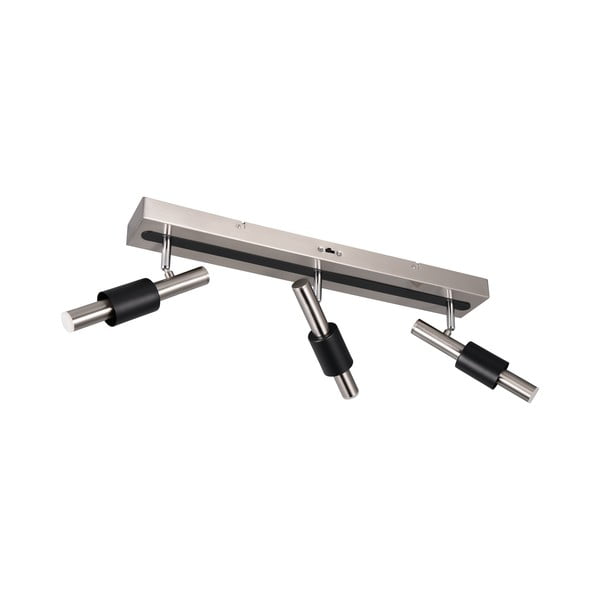 Černé/ve stříbrné barvě LED bodové svítidlo 20,5x63 cm Ikaris – Trio Select