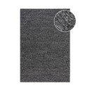 Tmavě šedý ručně tkaný koberec s příměsí vlny 160x230 cm Minerals – Flair Rugs