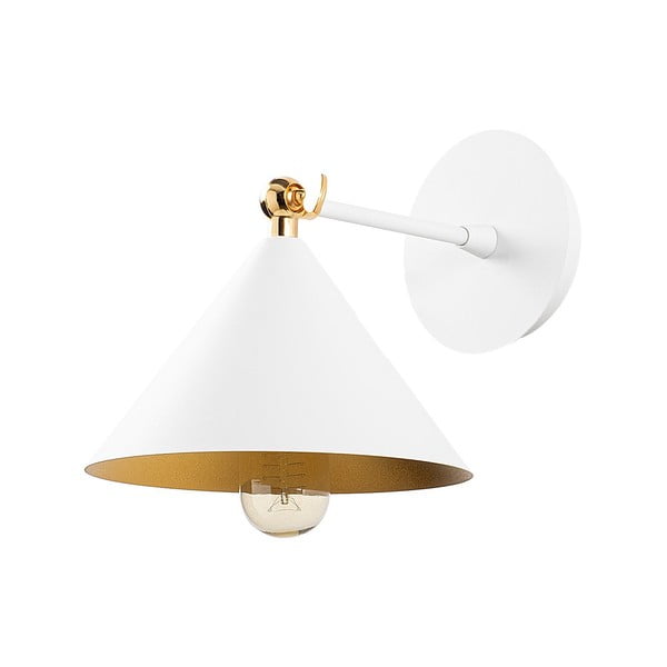 Bílé nástěnné svítidlo Berceste – Opviq lights
