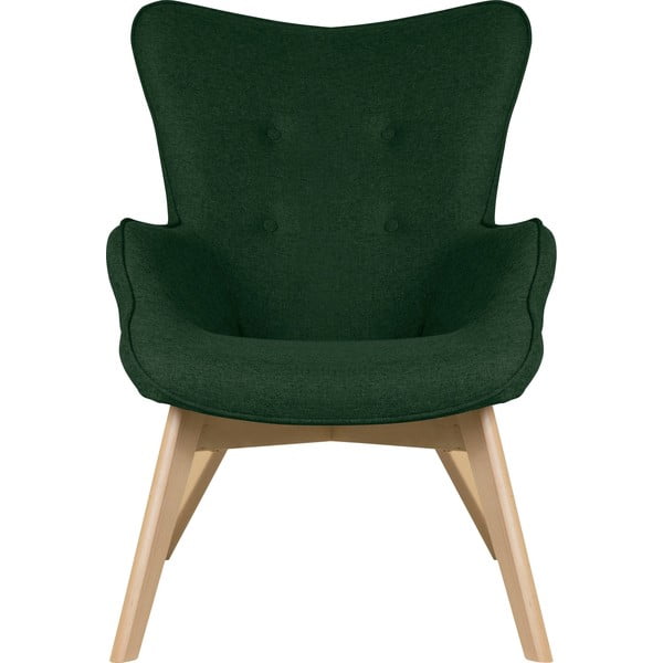 Tmavě zelené křeslo Niko – Ropez-image-2