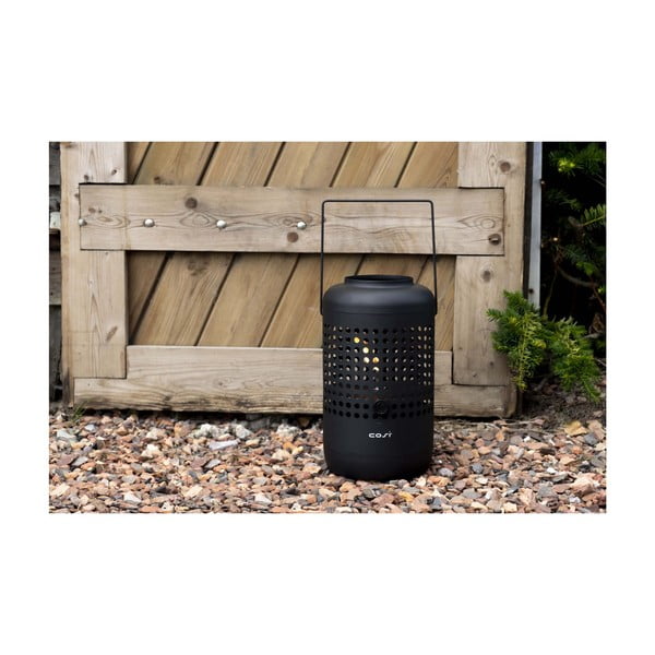 Černá plynová lampa Cosi Drop, výška 37 cm-image-2