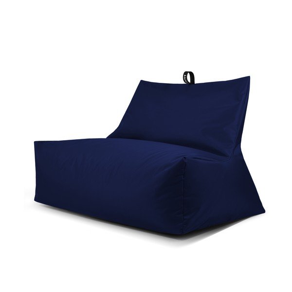 Tmavě modrý sedací vak Icy Sofa – So Soft?