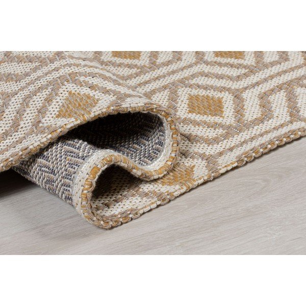 Béžovo-žlutý bavlněný koberec Flair Rugs Bombax, 192 x 290 cm-image-1