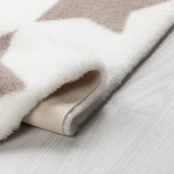 Bílý koberec Flair Rugs Twinkle, 90 x 150 cm-image-3